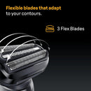 Braun 54B Genuine Replacement Cassette Head for New Model Series 5 and 6 Shavers - Black