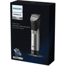 Philips Norelco Series 9000, Ultimate Precision Beard and Hair Trimmer with Beard Sense Technology for an even trim, BT9810/40
