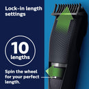 Philips Norelco Beard Trimmer and Hair Clipper - cordless grooming, rechargeable, adjustable length, beard trimmer and hair clipper - BT3230/41