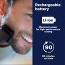 Philips Norelco Beard Trimmer and Hair Clipper - cordless grooming, rechargeable, adjustable length, beard trimmer and hair clipper - BT3230/41