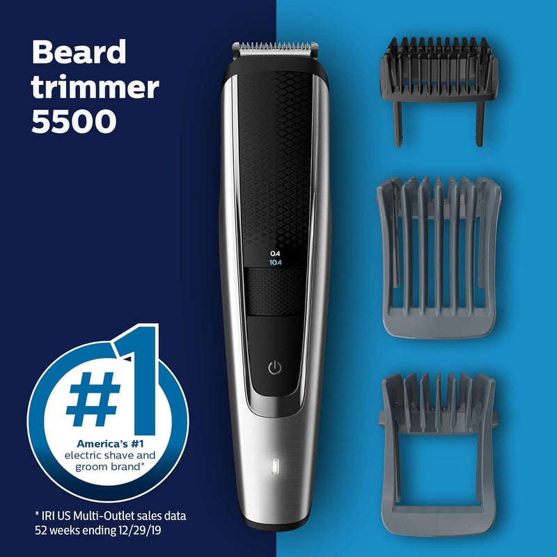 Philips Norelco Beard Trimmer and Hair Clipper Series 5500, electric, cordless,- BT5511/49