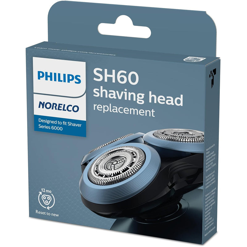 Philips Norelco SH60/72 Genuine Shaving Heads Compatible with Norelco Shaver Series 6000