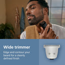 Philips Norelco Beard Trimmer 7000 Series Beard styling with hair collector BT7670/40