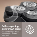 Philips Norelco Genuine Head Shaver Replacement Heads - Compatible with Philips Norelco Head Shaver Pro HS5980, HS7980 and HS9980, Self-sharpening HS740/40