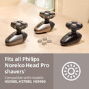 Philips Norelco Genuine Head Shaver Replacement Heads - Compatible with Philips Norelco Head Shaver Pro HS5980, HS7980 and HS9980, Self-sharpening HS740/40