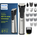 Philips Norelco Multigroom Series 7000, Mens Grooming Kit with Trimmer for Beard, Head, Hair, Body, Groin, and Face -MG7910/49
