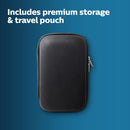 Philips Norelco Multigroom Series 9000 - 21 piece Men's Grooming Kit for beard, body, face, nose, ear hair trimmer w/ premium storage case, MG9510/60