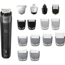 Philips Norelco Multigroom Series 5000 18 Piece, Beard Face, Hair, Body and Intimate Hair Trimmer for Men -MG5910/49