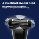 Philips Norelco Bodygroom Series 7000 Showerproof Body & Manscaping Trimmer & Shaver BG7030/49