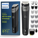 Philips Norelco Multigroom Series 5000 18 Piece, Beard Face, Hair, Body and Intimate Hair Trimmer for Men -MG5910/49