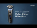 Philips Norelco i9000 Prestige Ultra Wet&Dry Electric Shaver with SenseIQ Pro XP9405/84
