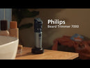 Philips Norelco Beard Trimmer 7000 Series Beard styling with hair collector BT7670/40