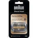 Braun 94M Genuine Replacement Shaver Head Cassette Silver Compatible with Series 9 Pro and Series 9 Razors