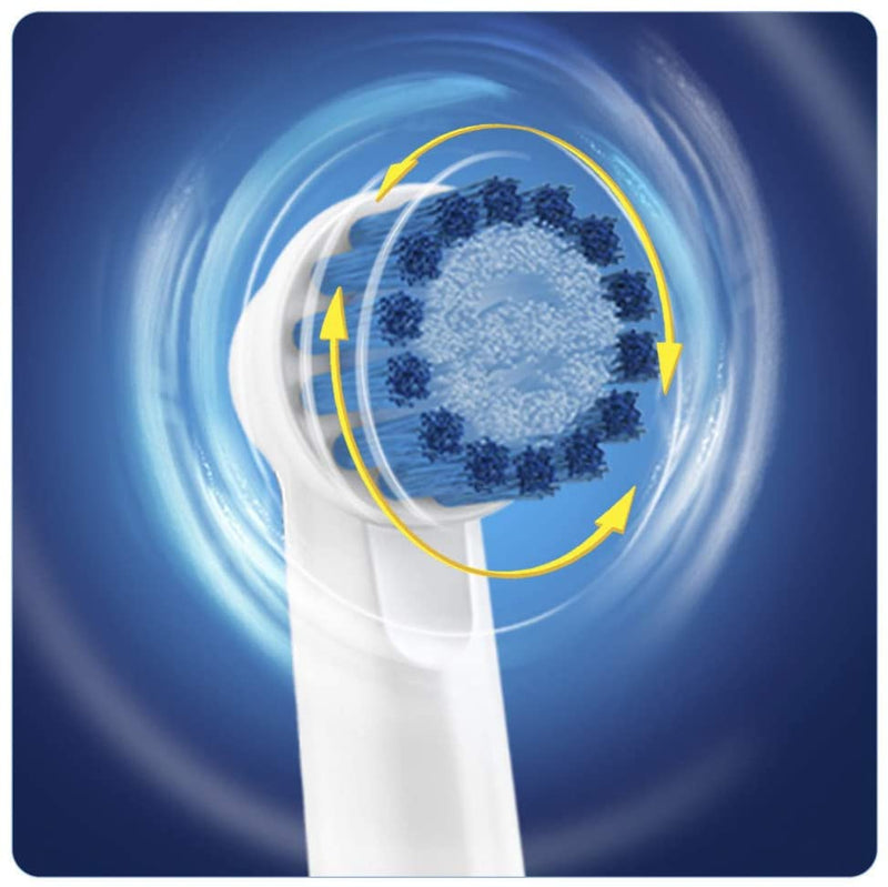 Oral-B Multipack 3 in 1 Replacement Brush Heads, Cross Action, Sensitive, 3DWhite (Pack of 3)