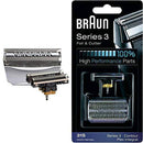 Braun Replacement Foil and Cutter - 31S, Fits Series 3, Contour, Flex XP- 5000 Series Only - Silver - Healthxpress.ie